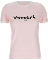 Givenchy - Logo Print T -shirt - Lyst