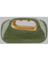 Cult Gaia - Glossy Top Handle Clutch - Lyst