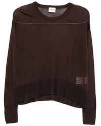 Closed - Wool Crewneck Sweater - Lyst