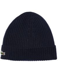 Lacoste - Knitted Caps - Lyst