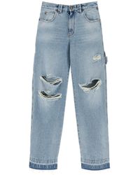 DARKPARK - Audrey Cargo Jeans Met Rips - Lyst