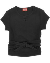 DIESEL - Cotton T-Shirt - Lyst