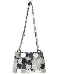 Rabanne - Sparkle Discs Nano Shoulder Bags - Lyst