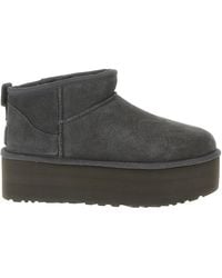 UGG - Classic Ultra Mini Platform Boots And Ankle Boots - Lyst
