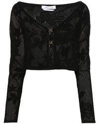 Blumarine - Gehäkelter Cardigan - Lyst