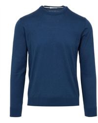 Paolo Pecora - Sweaters Blue - Lyst