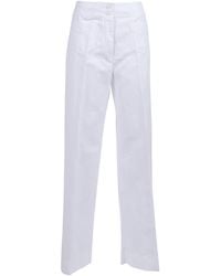 Aspesi - High-Waisted Trousers - Lyst