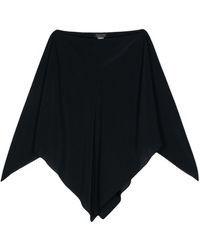 Gianluca Capannolo - Blusa de satén con diseño de capa - Lyst