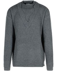 Laneus - Pull à mélange de laine gris - Lyst