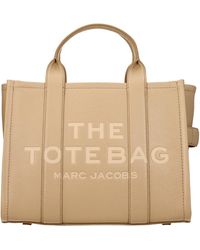 Marc Jacobs - Handbag The Tote Leather/Camel - Lyst