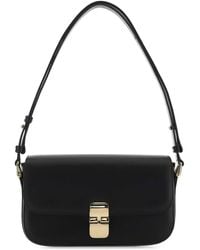A.P.C. - Leather Grace Shoulder Bag - Lyst