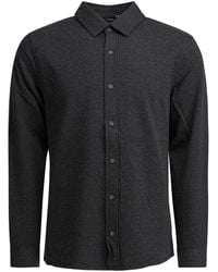 Vince - Classic Striped Shirt With Buttoned Cuffs - Lyst