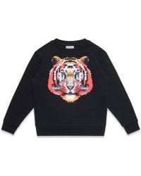 Marcelo Burlon - Cross Tiger Crewneck - Lyst