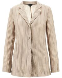 Emporio Armani - Single-Breasted Blazer Jacket - Lyst