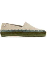 Loewe - Paula's Ibiza Chalk Suede Paula S Ibiza Rio Espadrilles - Lyst