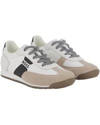 BOSS - Sneakers Con Logo - Lyst