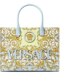 Versace - Borsa Shopping La Medusa - Lyst