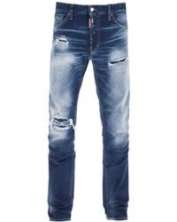 DSquared² - Coole Guy Jeans In Medium Versleten Buit Wassen - Lyst