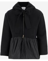 Patou - Hooded Sweatshirt With Ruffles - Lyst