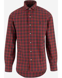 Polo Ralph Lauren - Baumwollhemd mit Karomuster - Lyst