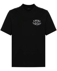 Amiri - Arts District Logo Print Cotton T Shirt - Lyst