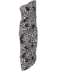 Norma Kamali - Midi-Jurk - Lyst