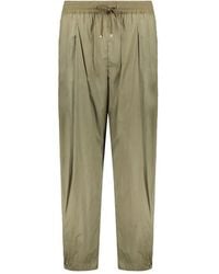 Herno - Drawstring Elastic Waist Pants - Lyst