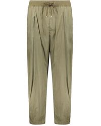 Herno - Broek Met Elastische Taille En Trekkoord - Lyst