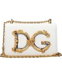 Dolce & Gabbana - Dolce&Gabbana Shoulder Bags Leather - Lyst