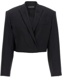 David Koma - Blazer Di "Cropped" - Lyst