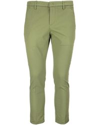 Dondup - Alfredo Cotton Slim Fit Trousers - Lyst