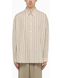 Studio Nicholson - Striped Cotton Shirt - Lyst