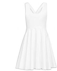 Alaïa - Cotton Mini Dress - Lyst