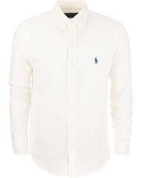 Polo Ralph Lauren - Ultralight Pique Shirt - Lyst