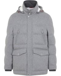 Brunello Cucinelli - Light Padded Jacket - Lyst