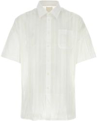 Givenchy - Striped Chiffon Shirt - Lyst