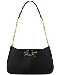 Elisabetta Franchi - Shoulder Bag With Logo Detail - Lyst