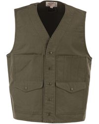 Filson - Katoenen Utility-vest Met Opgestikte Zakken - Lyst