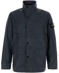 Stone Island - Logo Jacket - Lyst