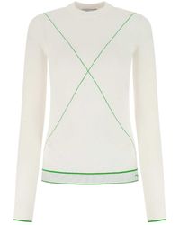 Bottega Veneta - Viscose Blend Sweater - Lyst