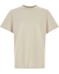 Entire studios - Sand Cotton T Shirt - Lyst