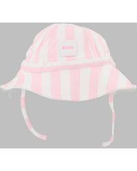 BOSS - Girls Cotton Sun Hat - Lyst