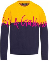 Dolce & Gabbana - Logo-Pullover - Lyst
