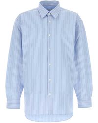 Dries Van Noten - Embroidered Poplin Croom Shirt - Lyst