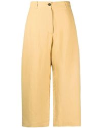 Studio Nicholson - High-Waisted Wide-Leg Trousers - Lyst