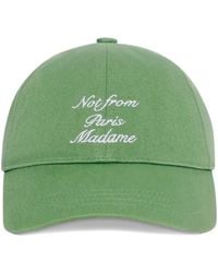 Drole de Monsieur - Casquette Slogan Calligraphy - Lyst