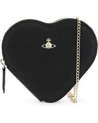 Vivienne Westwood - Borsa A Tracolla A Cuore - Lyst