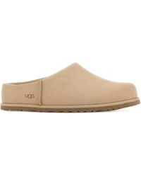 UGG - Sand Leather Otzo Slippers - Lyst
