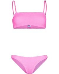 Hunza G - Gigi Underband Bikini Crinkle - Lyst