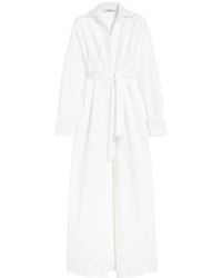 Max Mara - Stretch Gabardine Shirt Jurk - Lyst